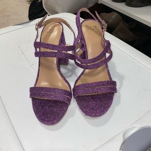 Sparkly purple A New Day heels